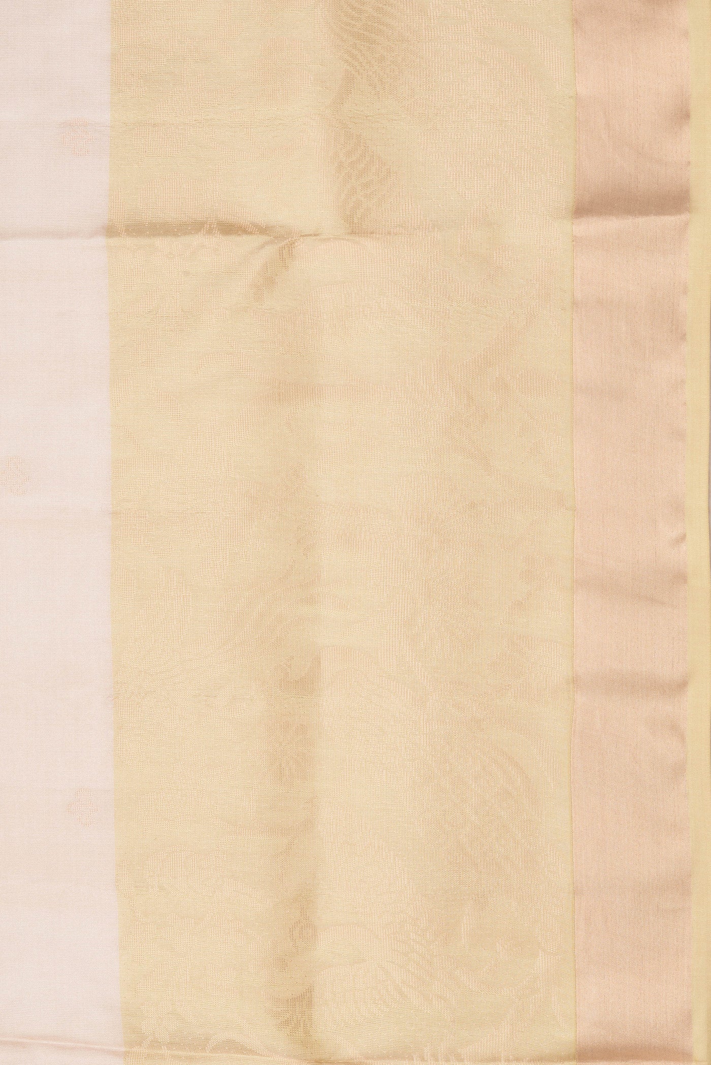 Border image of Beige Dual Tone Soft Silk Saree with Zari Butta on the body and Fancy Border. 
