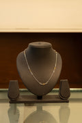Dual Tone Oval Link Silver Chain