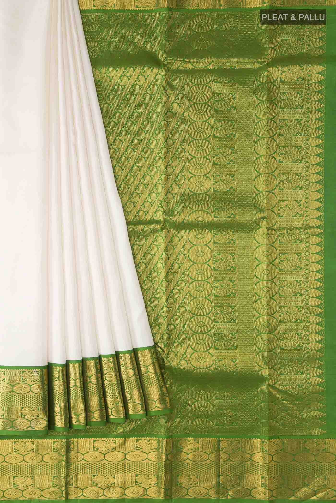 pleats pallu
