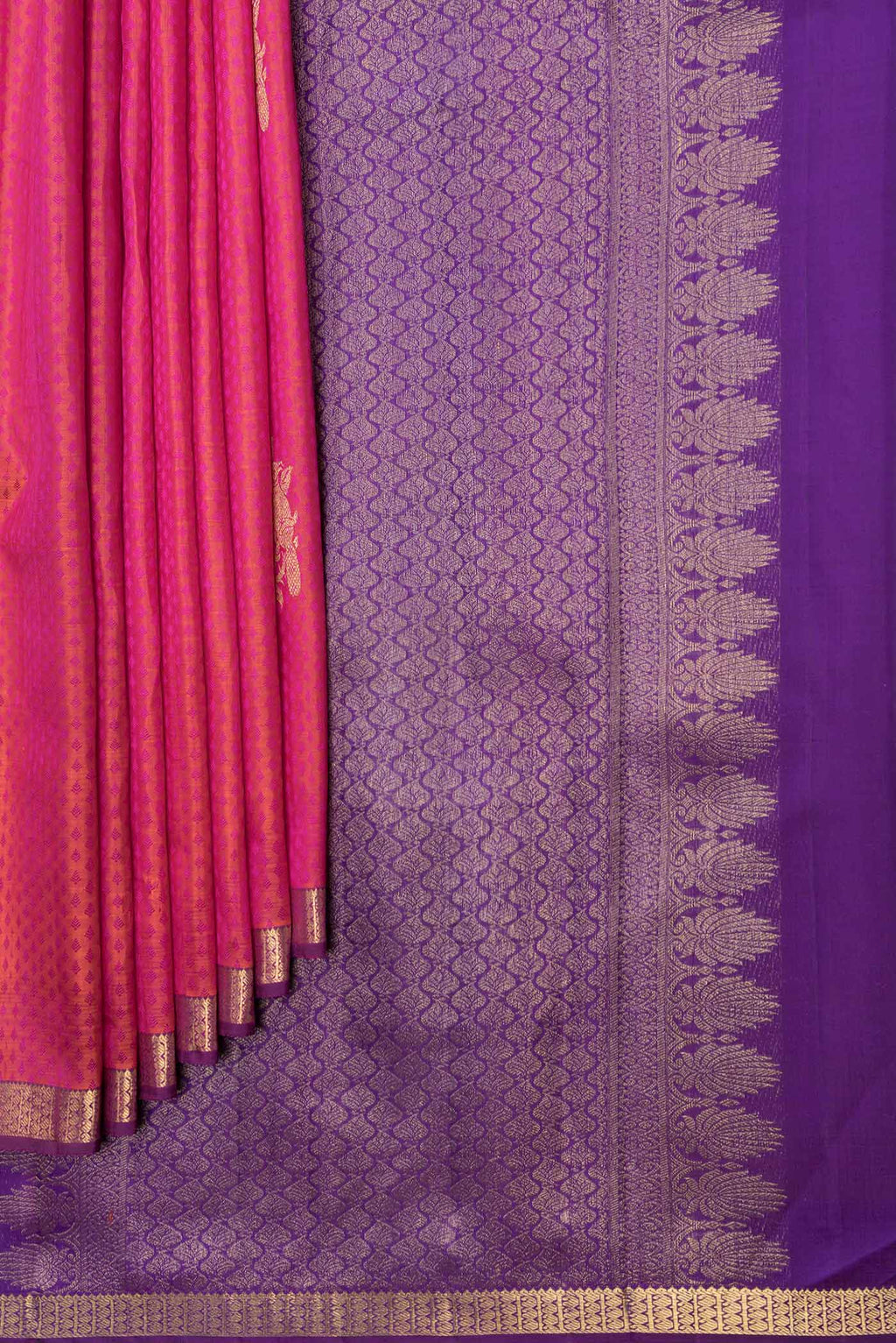 pleats pallu