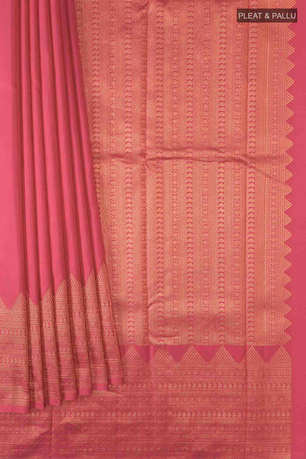 pleats pallu