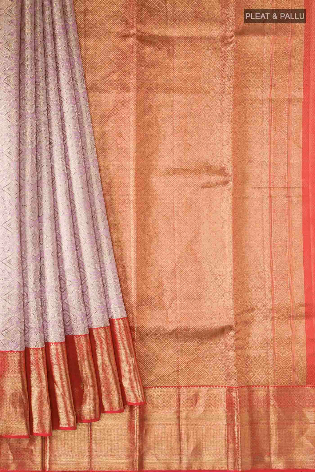 pleats pallu