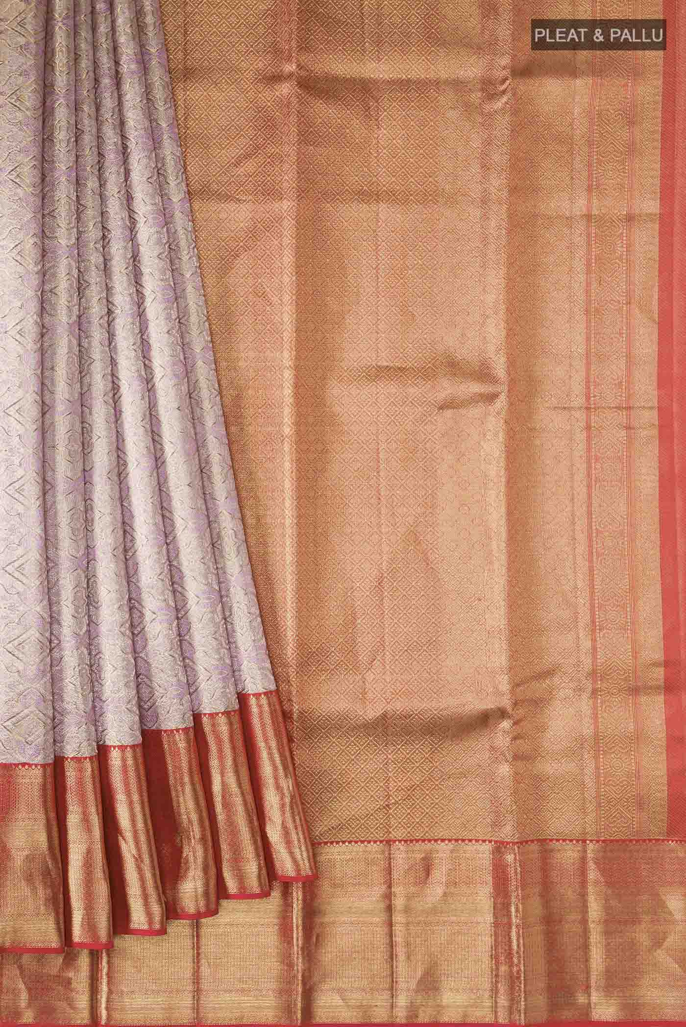 pleats pallu