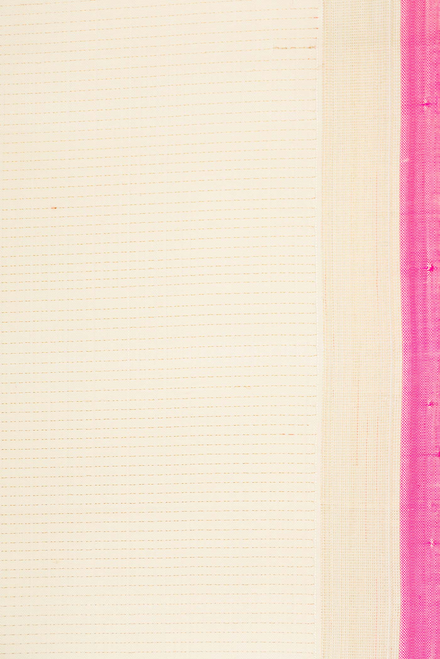 Border image of Sandal Dual Tone Kanchipuram Silk Saree with Stripes on the body and Thin Zari Line
