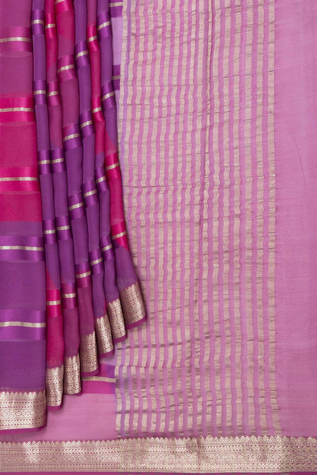 pleats pallu