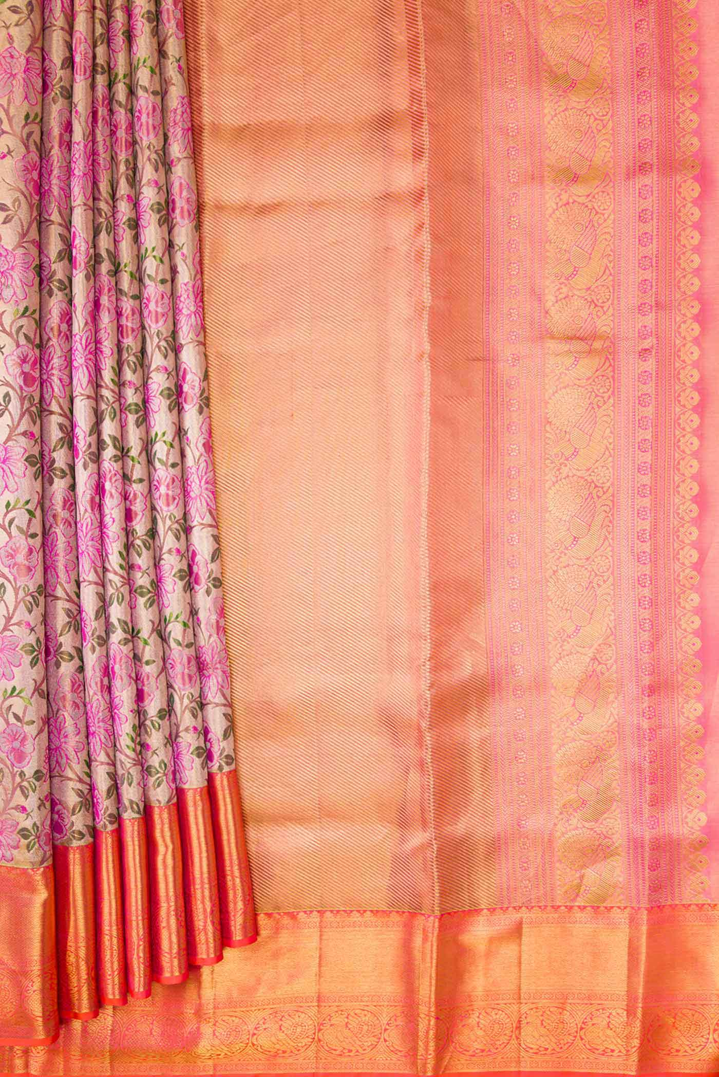 pleats pallu