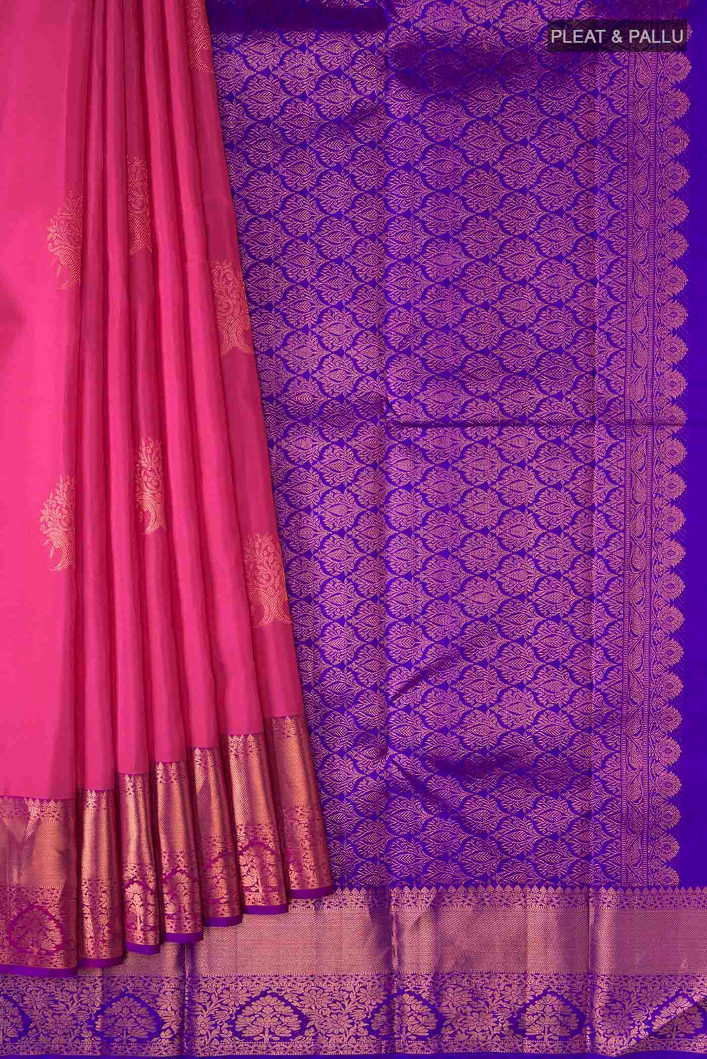 pleats pallu