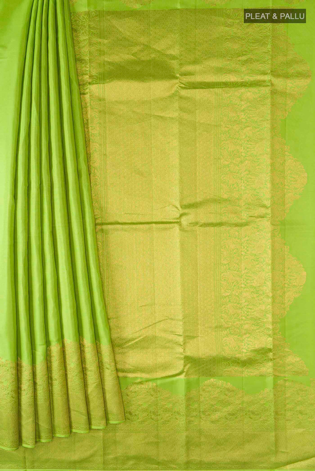 pleats pallu