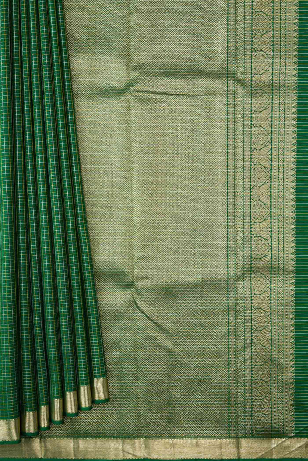 pleats pallu
