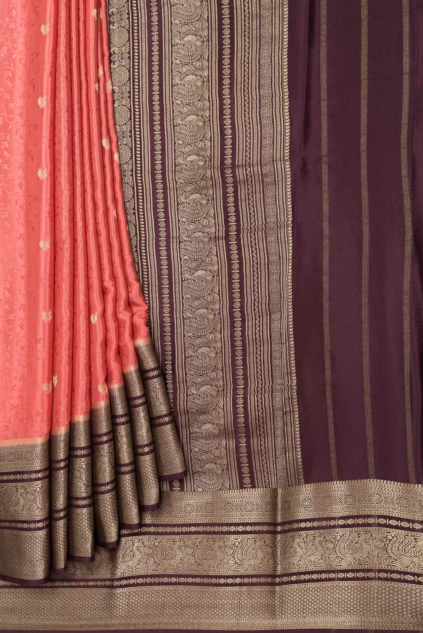 pleats pallu
