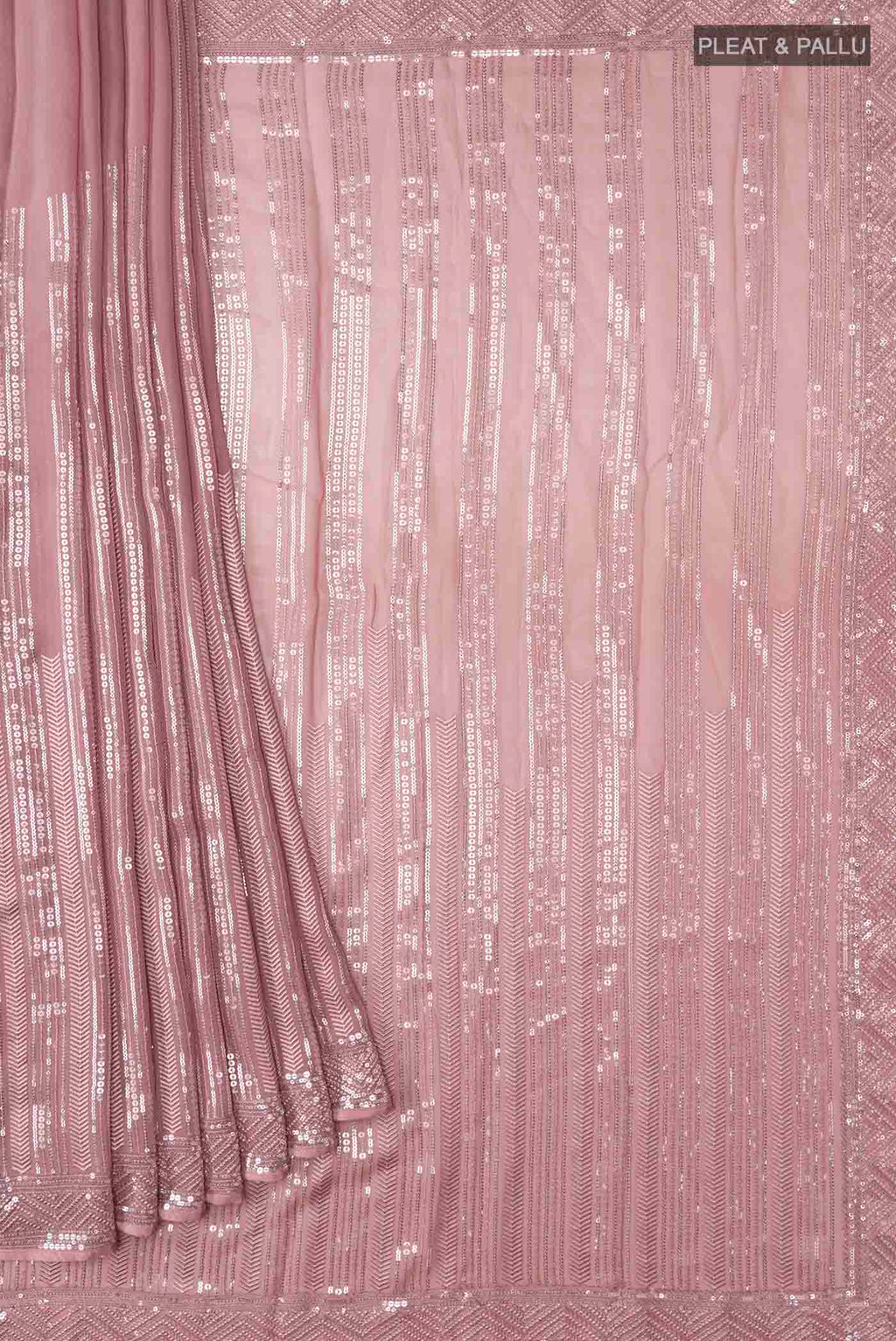 pleats pallu
