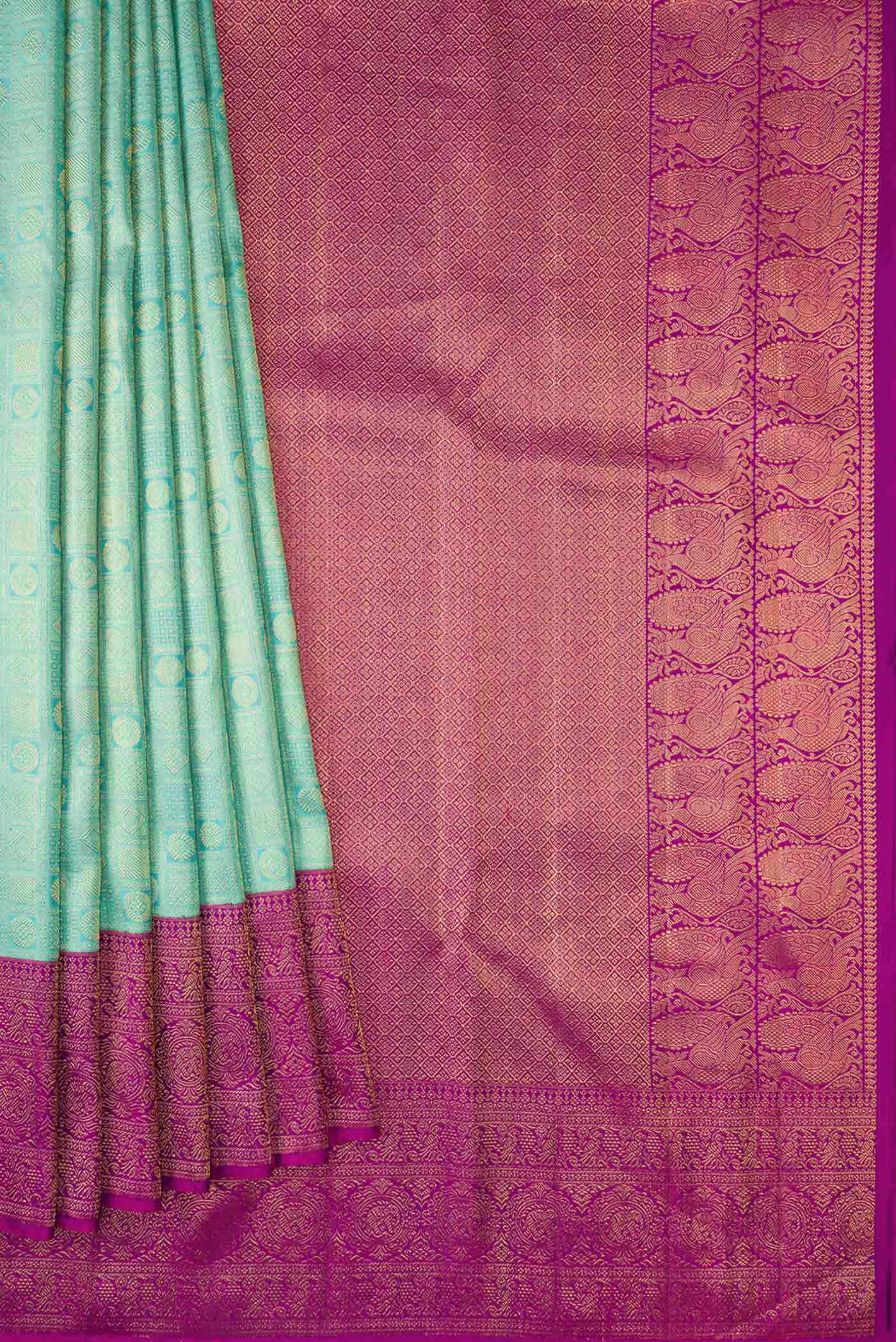 pleats pallu