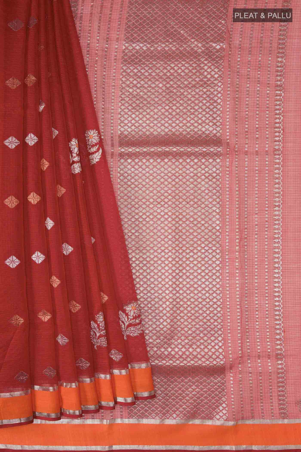 pleats pallu
