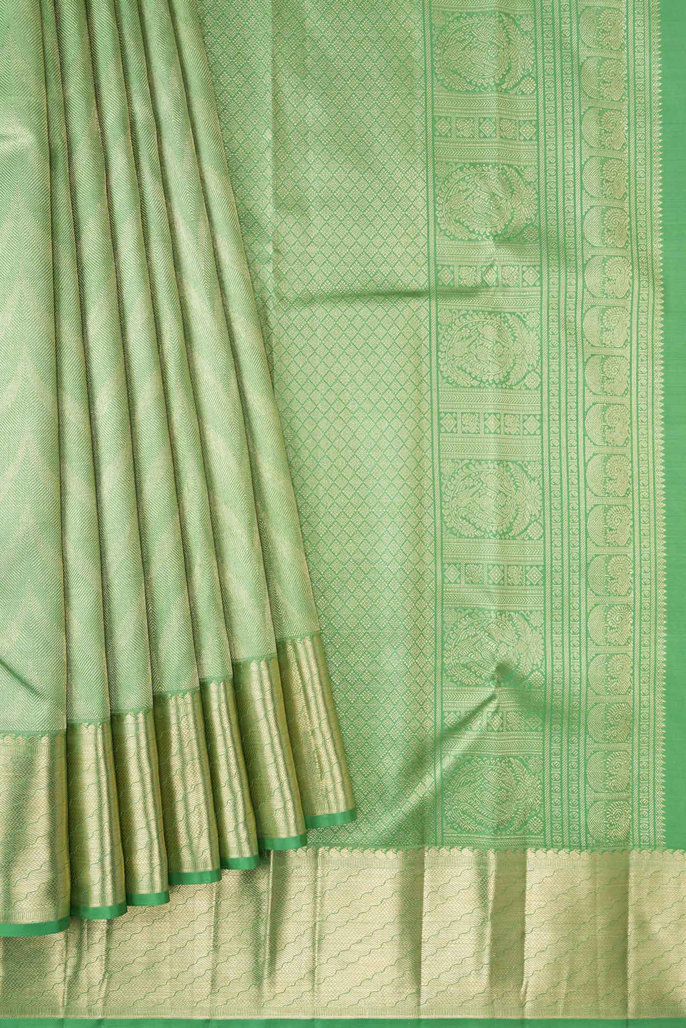 pleats pallu