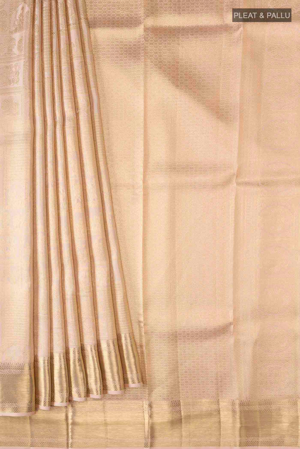 pleats pallu