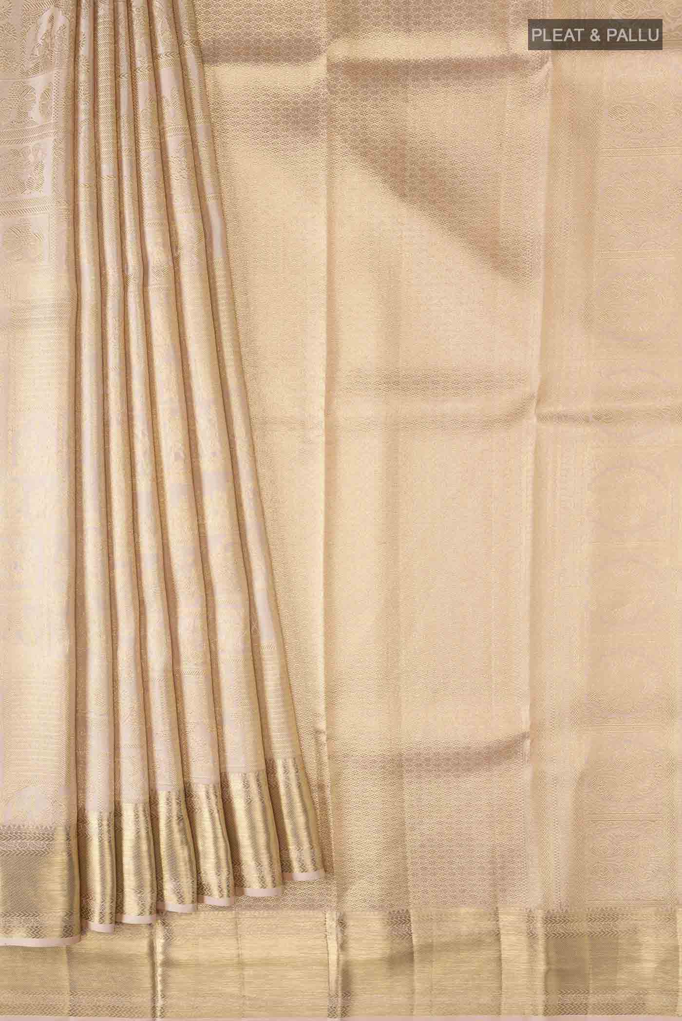pleats pallu