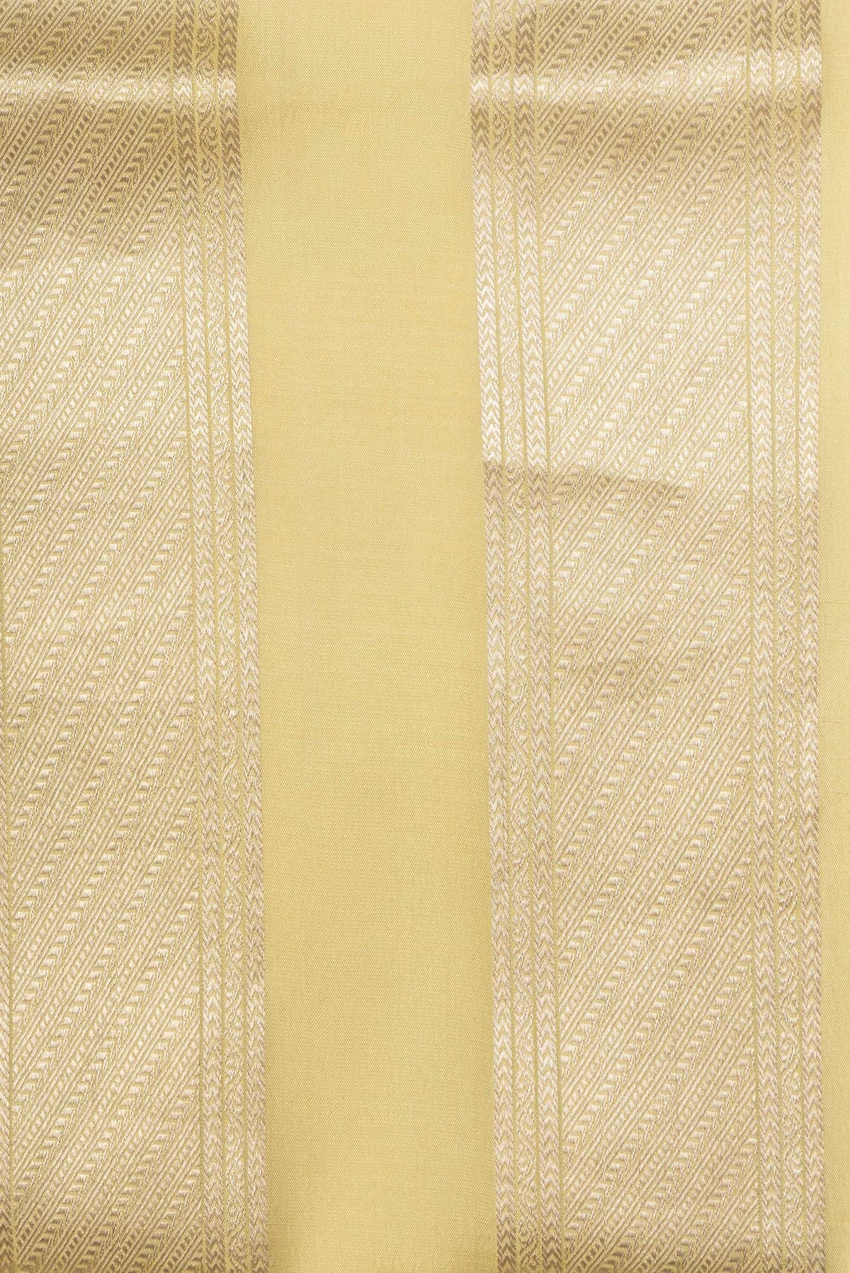 Border image of Sandal Dual Tone Mysore Silk Saree with Zari Brocade on the body and Zari Border. 
