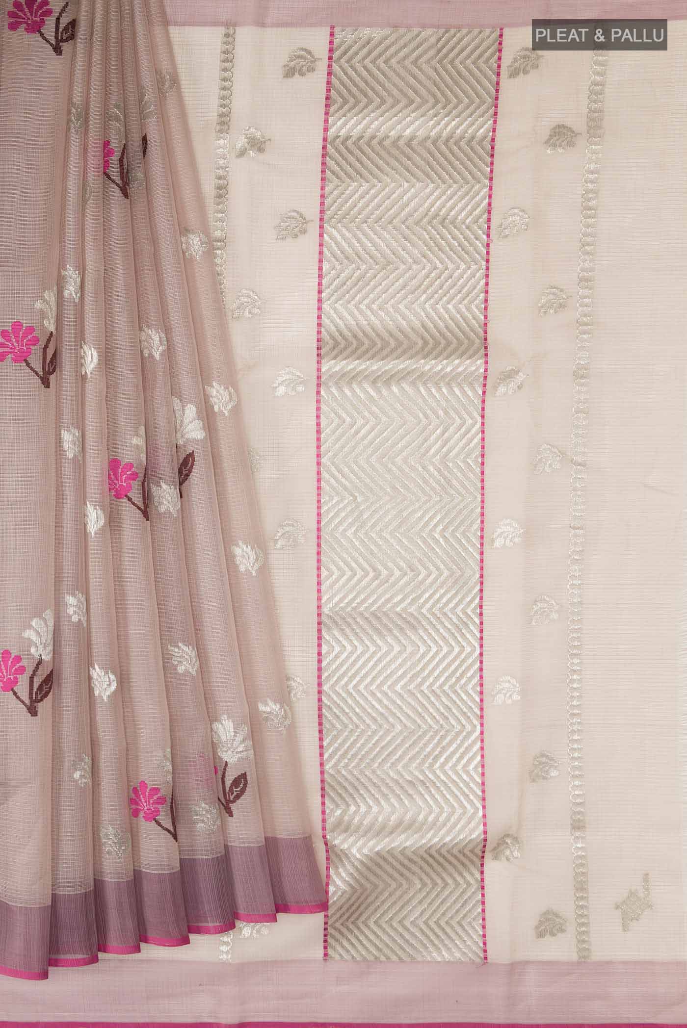 pleats pallu