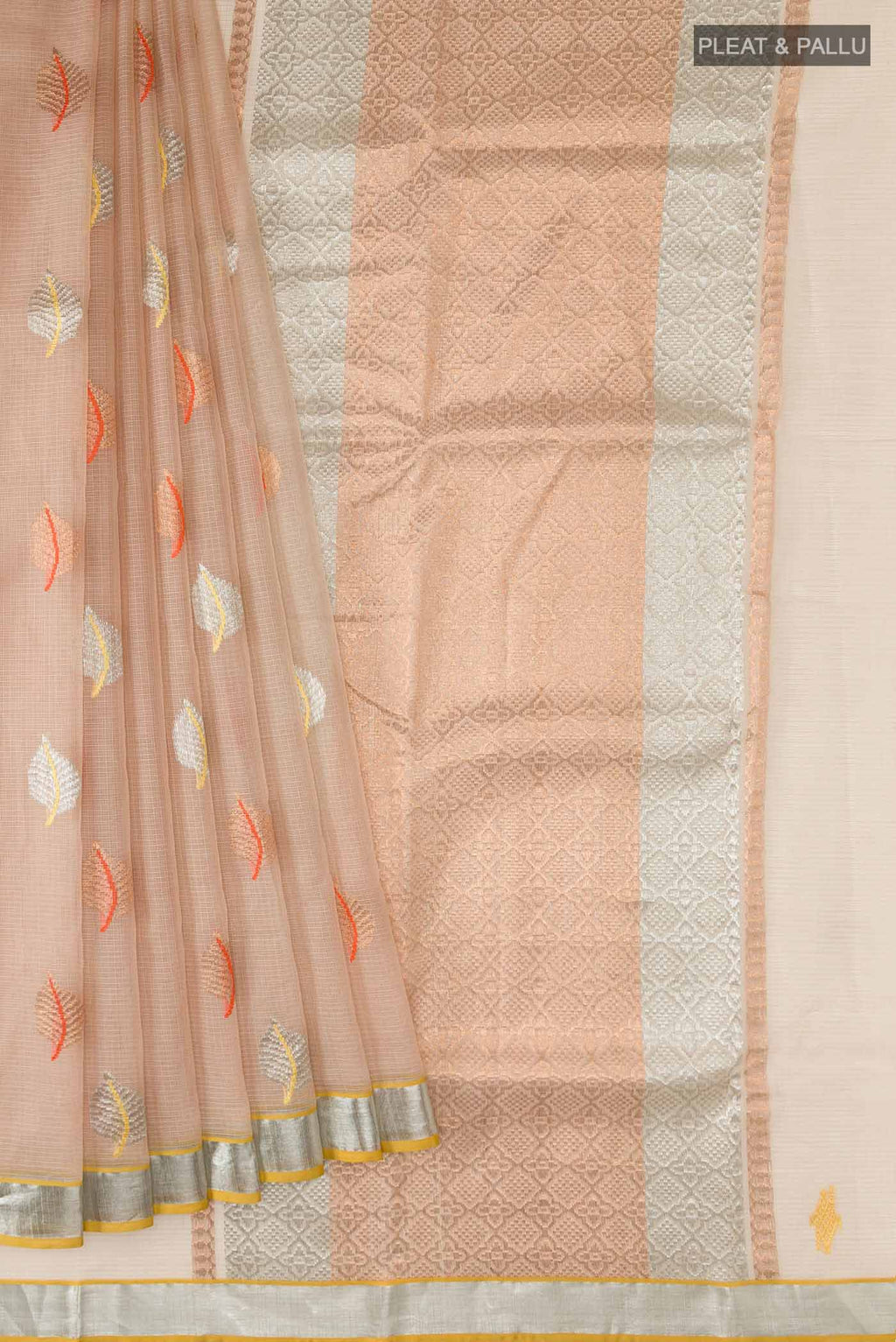 pleats pallu