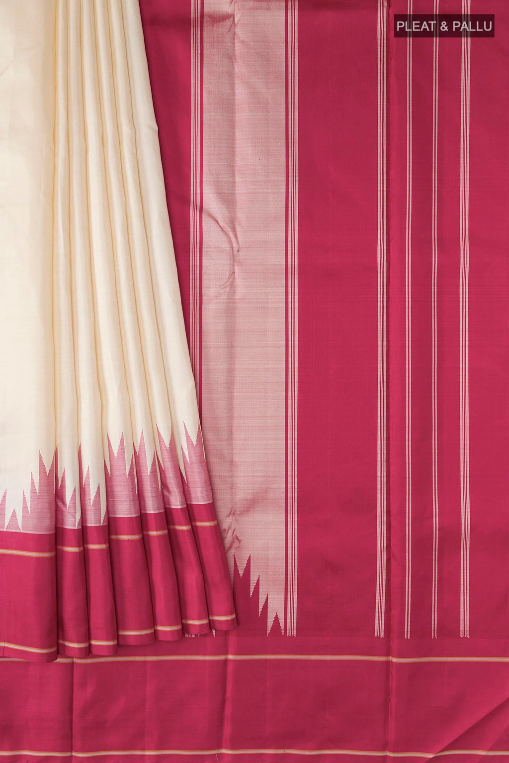 pleats pallu