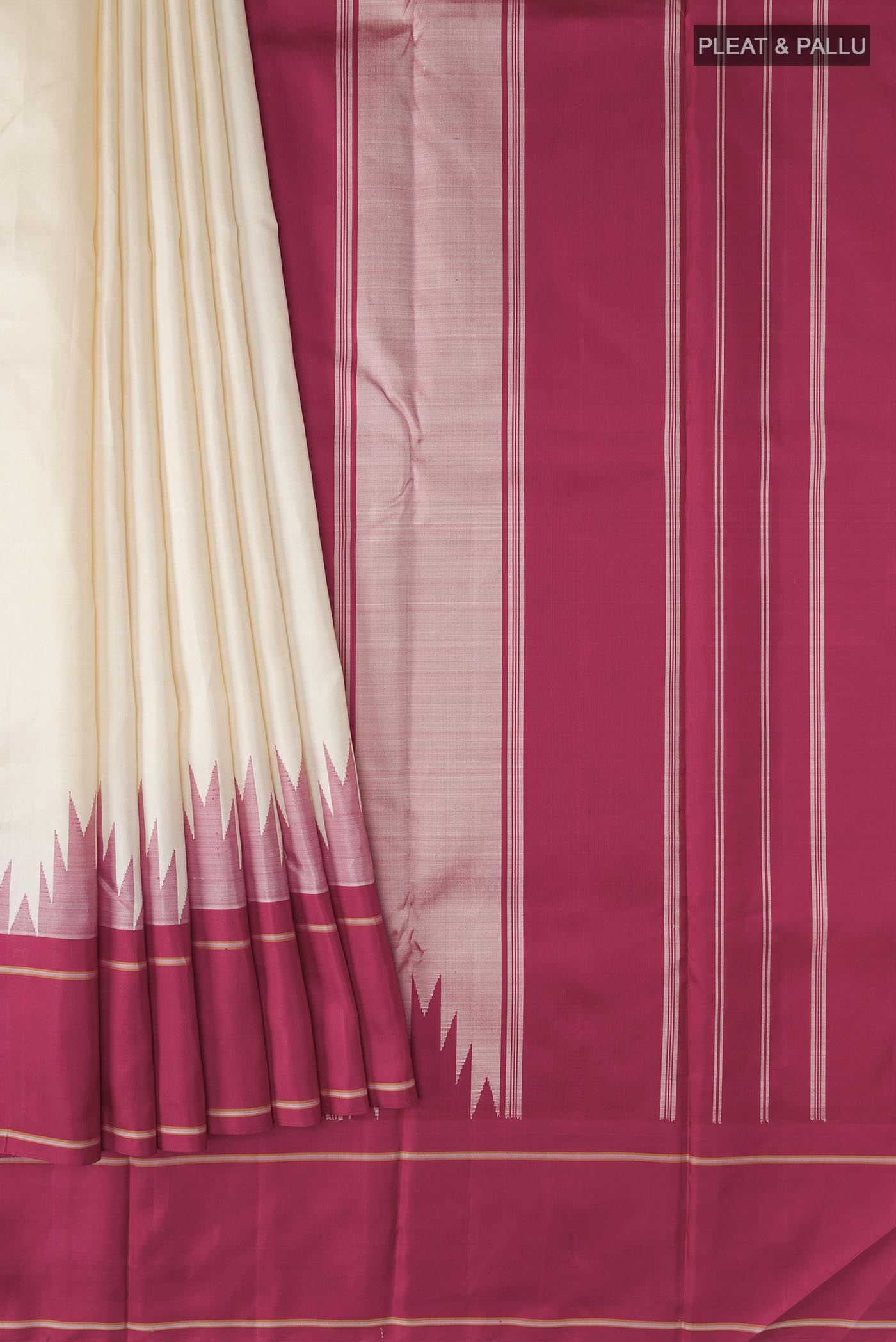pleats pallu