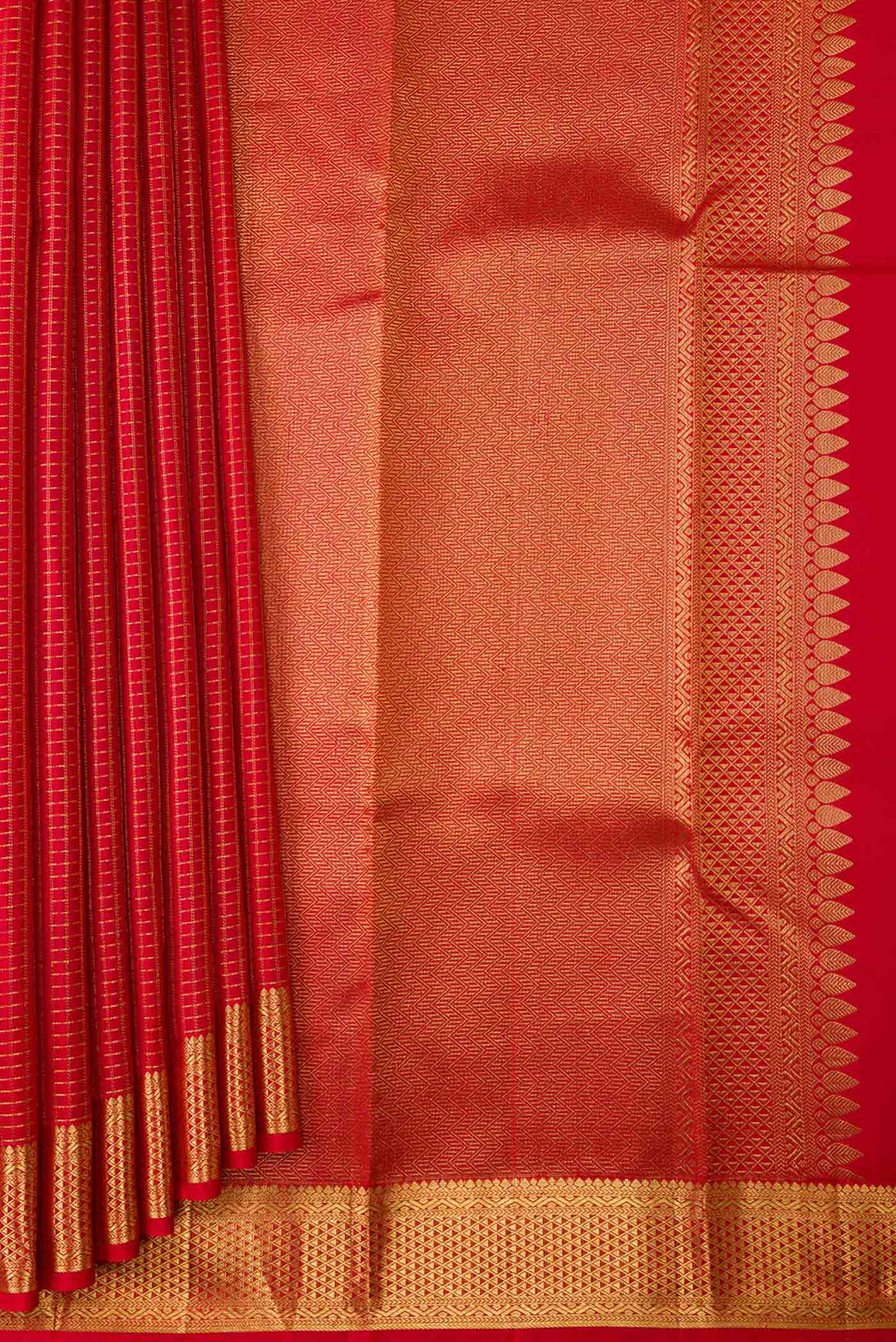 pleats pallu