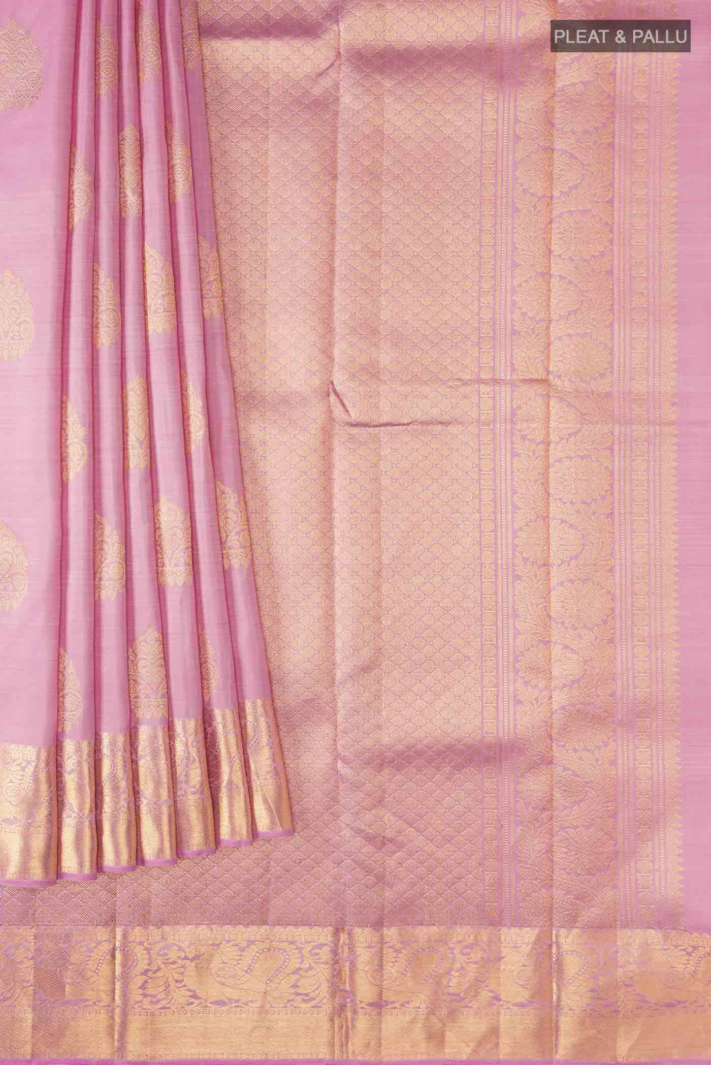 pleats pallu