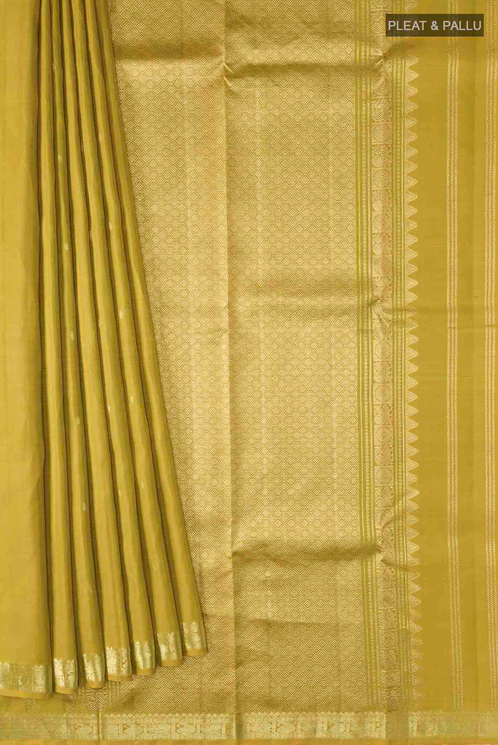 pleats pallu