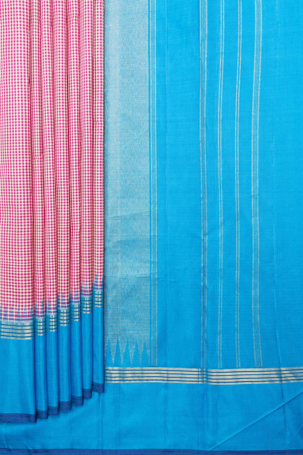 pleats pallu