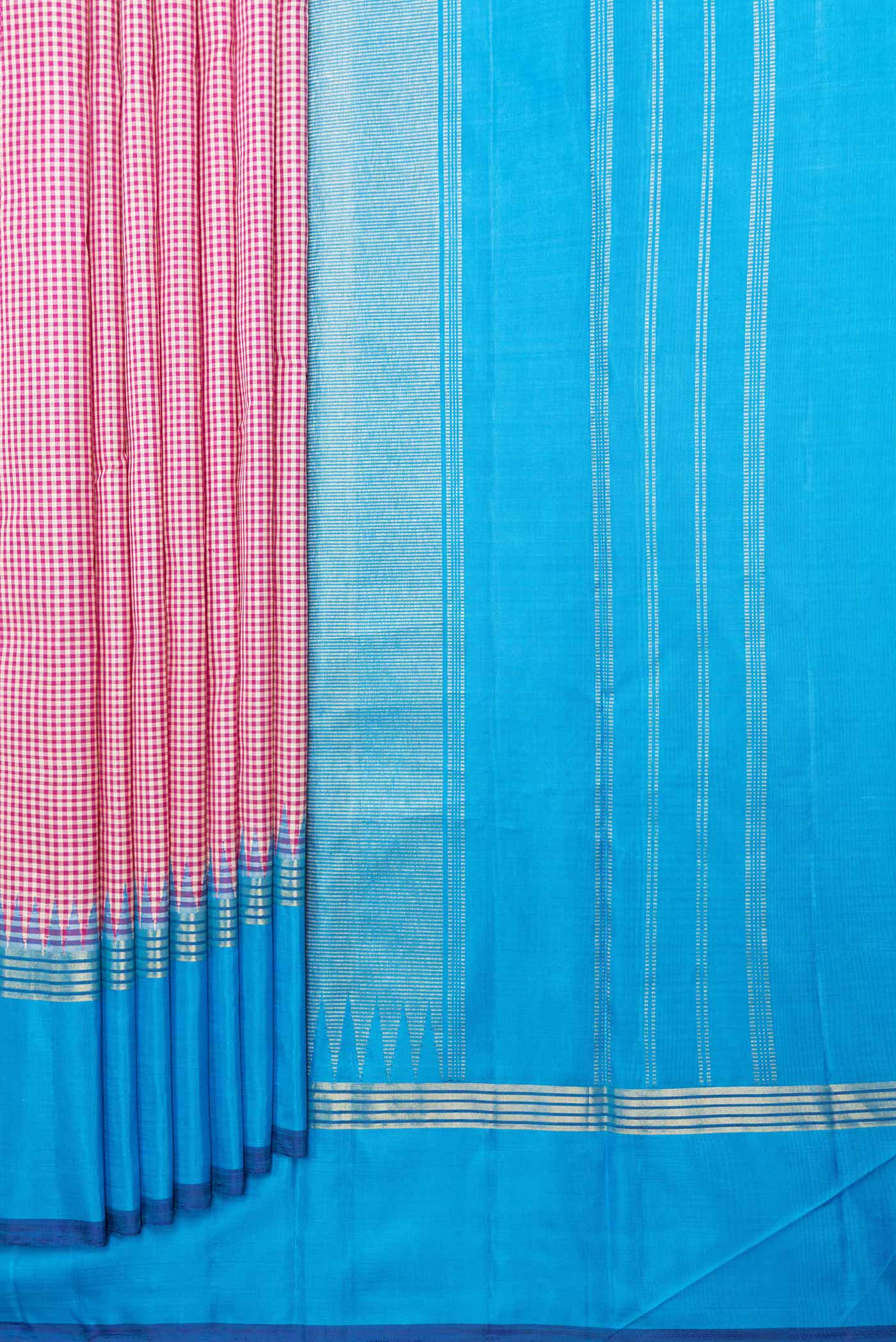 pleats pallu