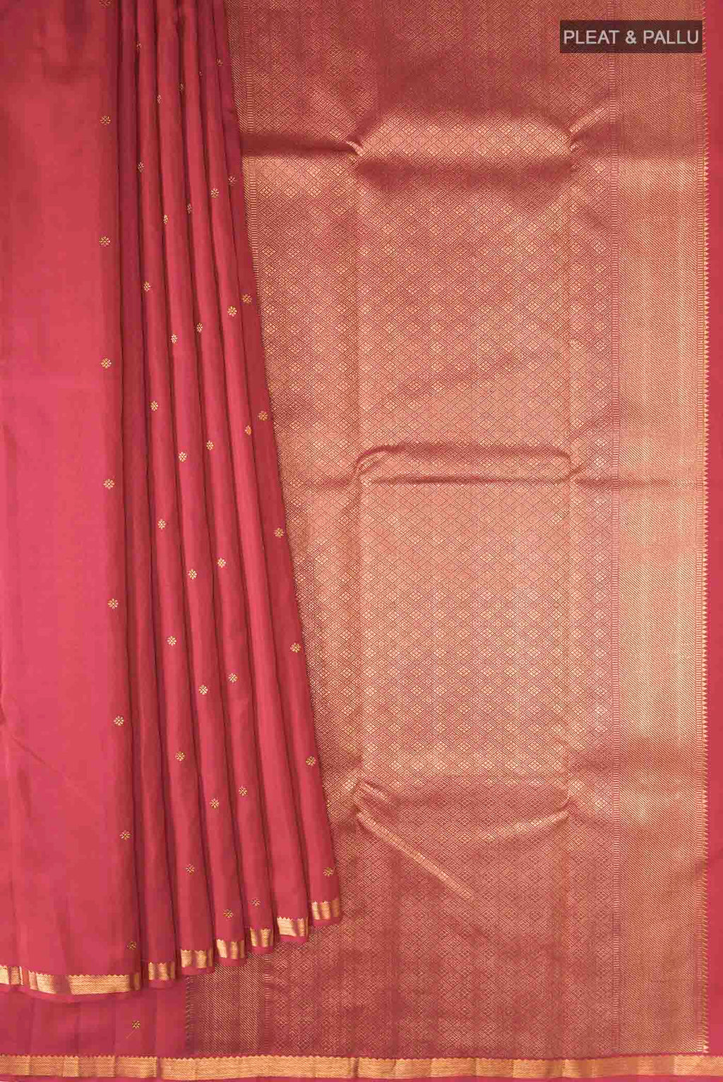 pleats pallu