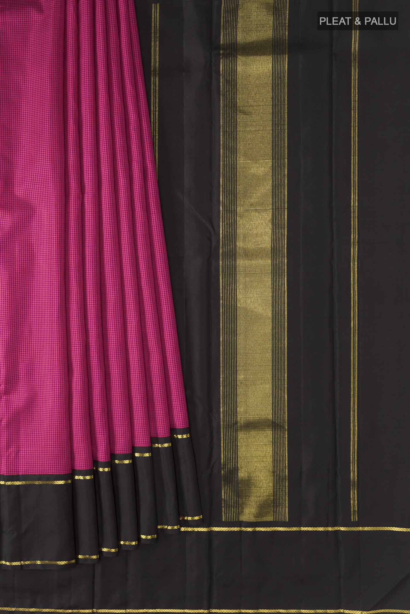 pleats pallu