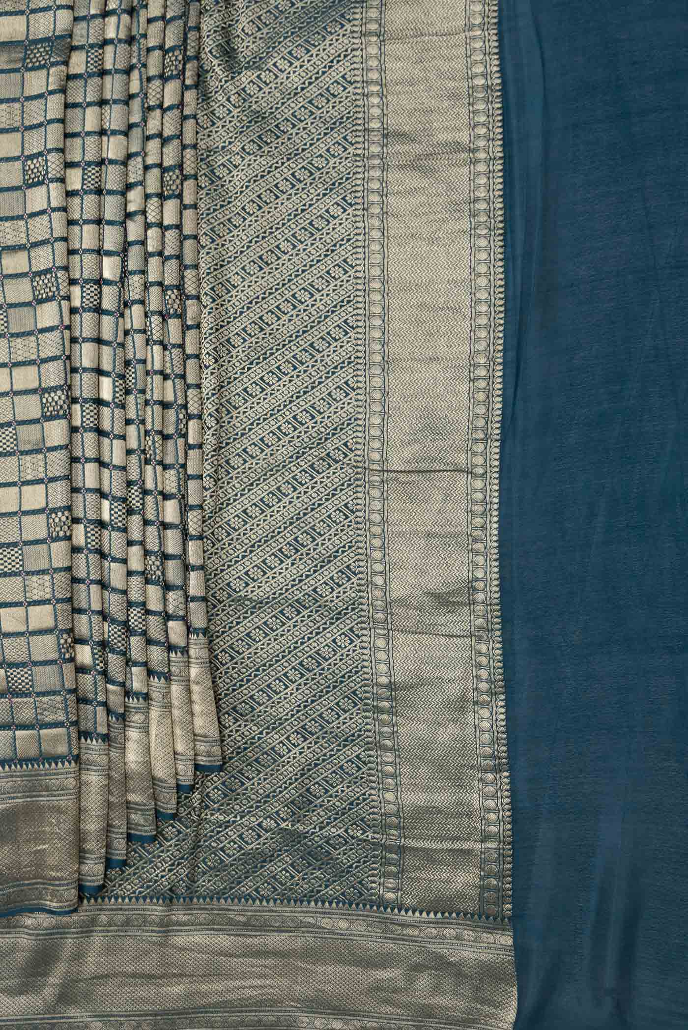 pleats pallu