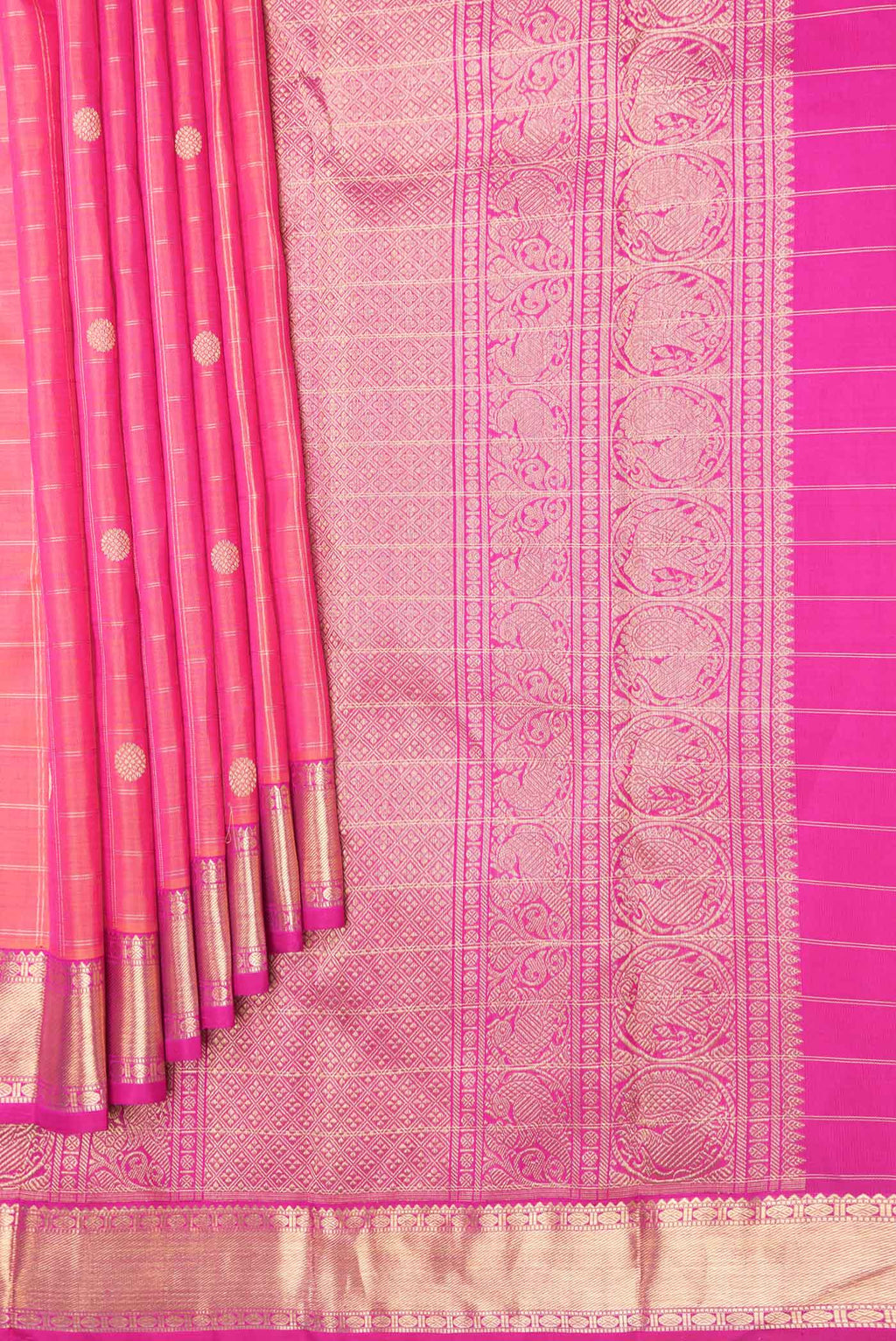 pleats pallu