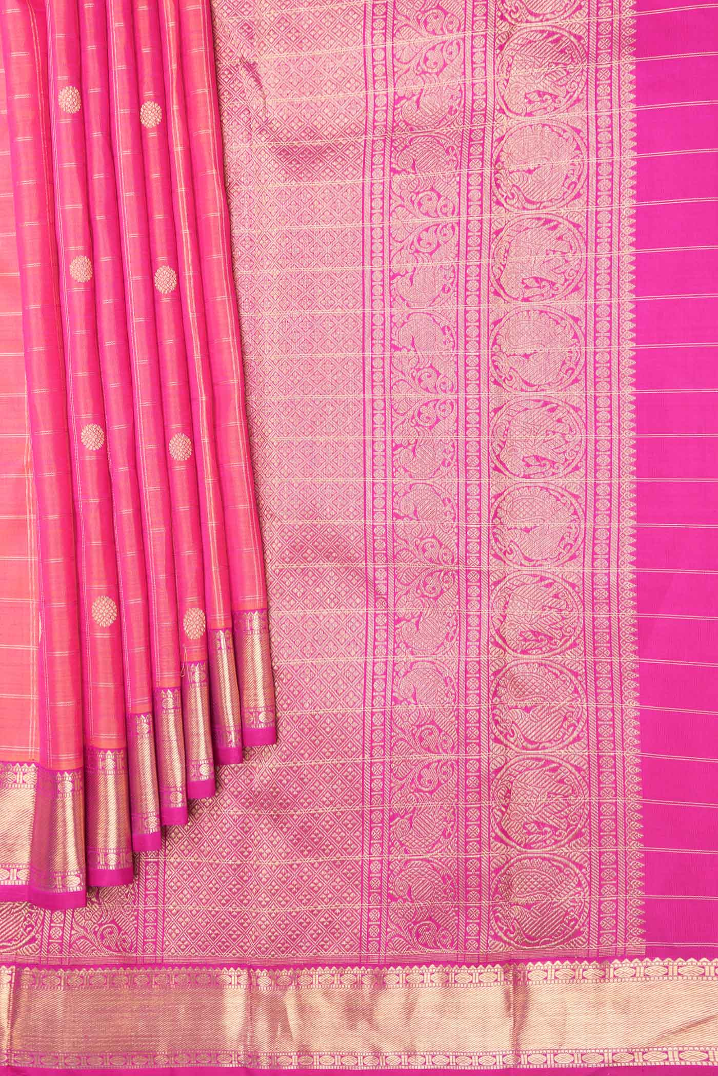 pleats pallu