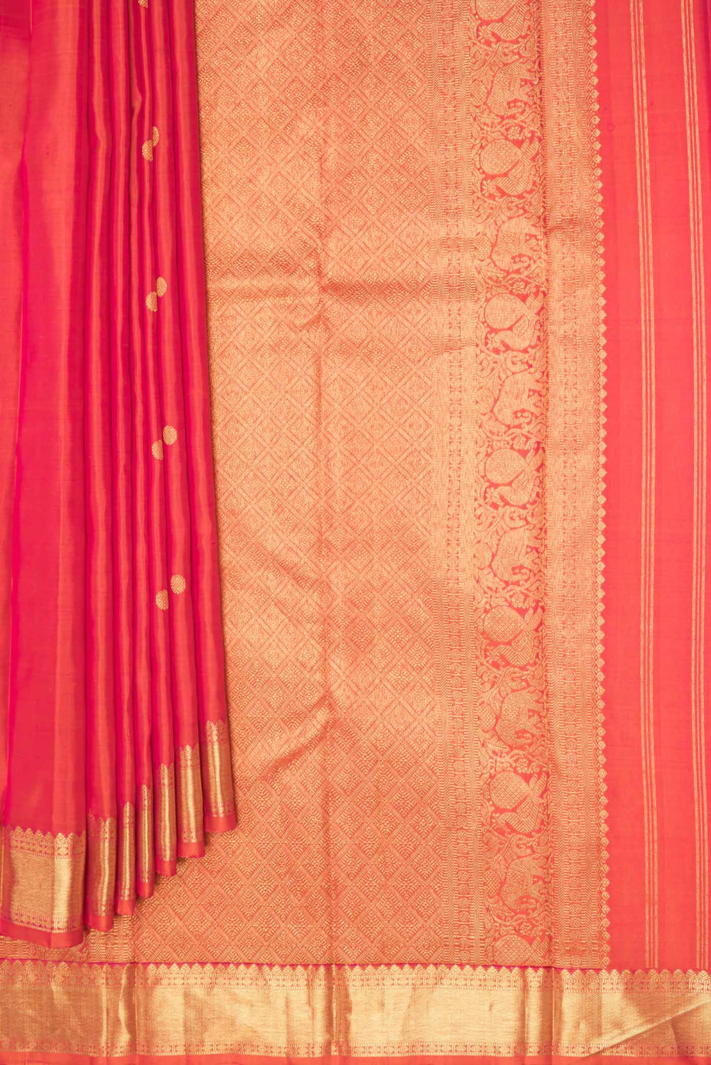 pleats pallu