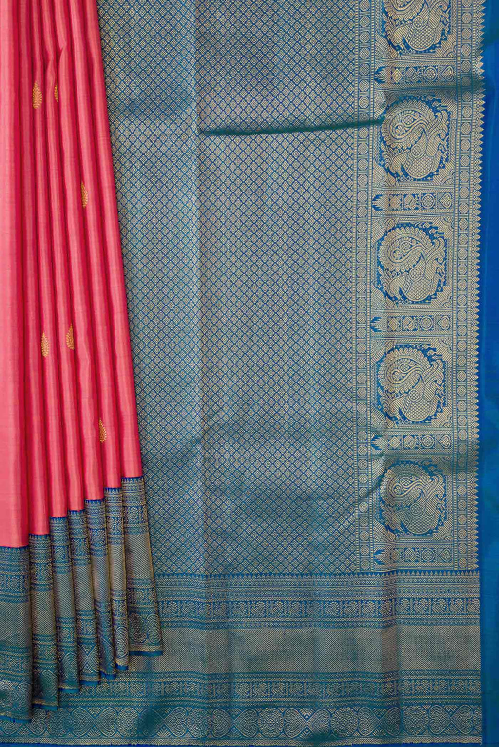 pleats pallu