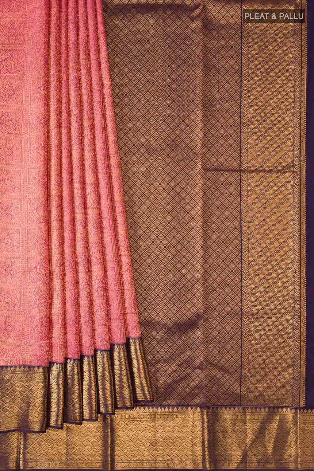 pleats pallu