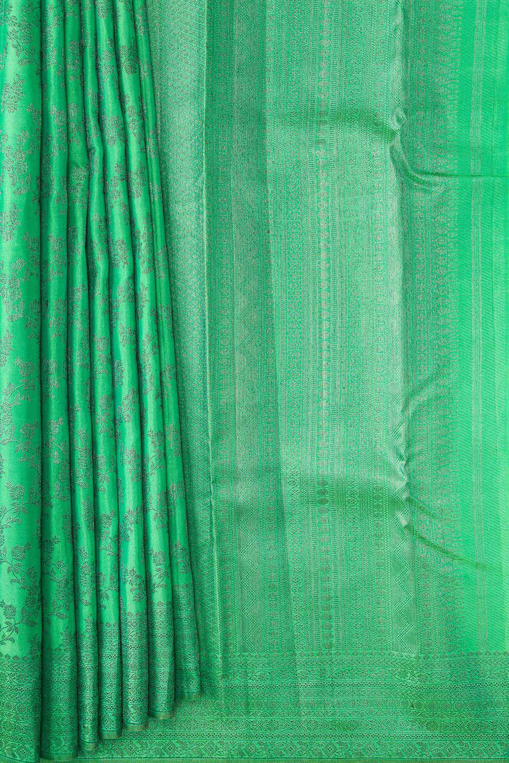 pleats pallu