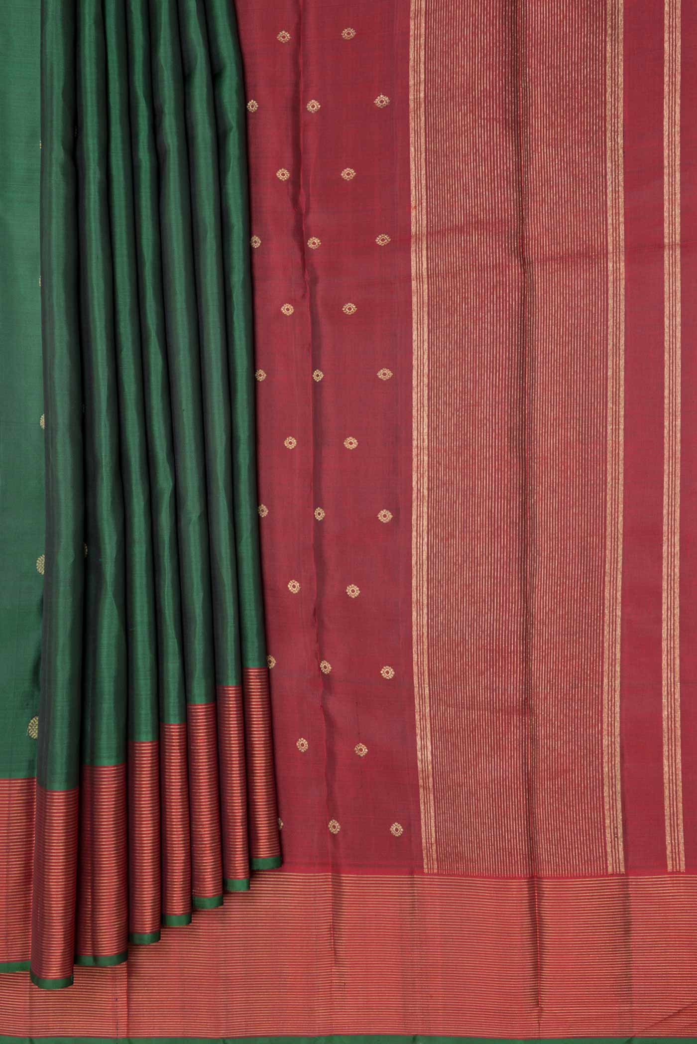 pleats pallu
