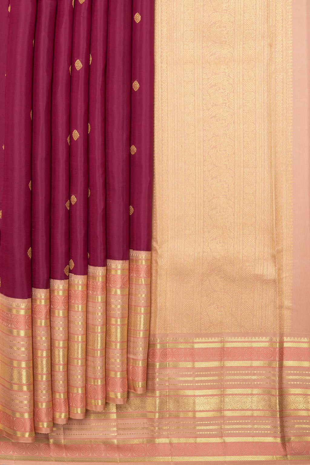 pleats pallu