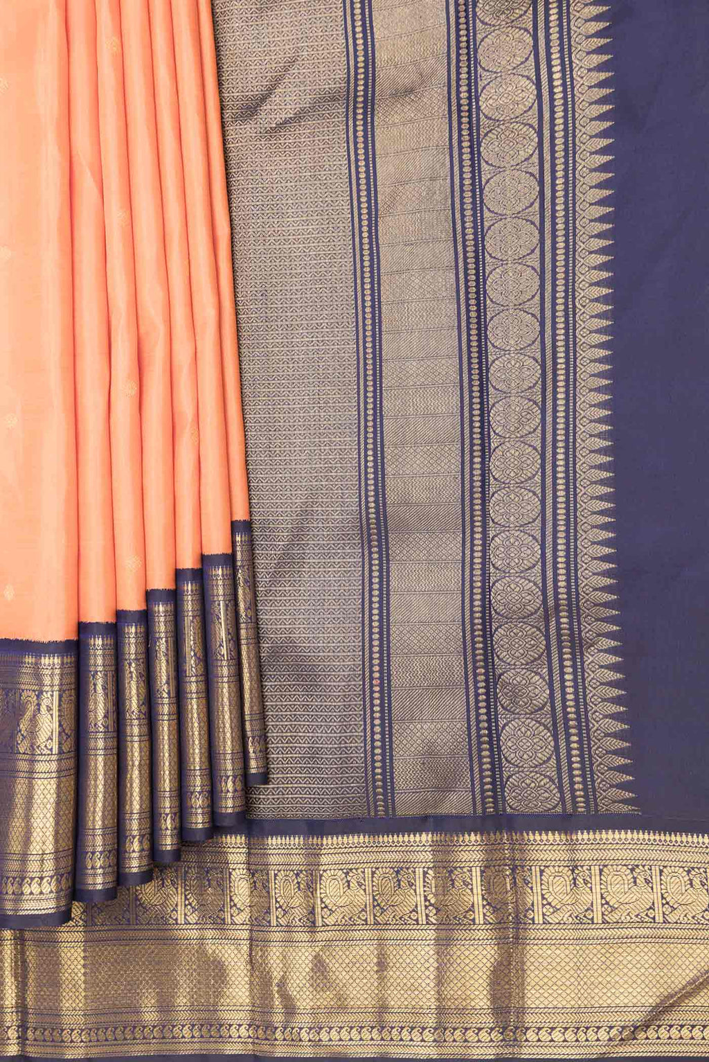 pleats pallu