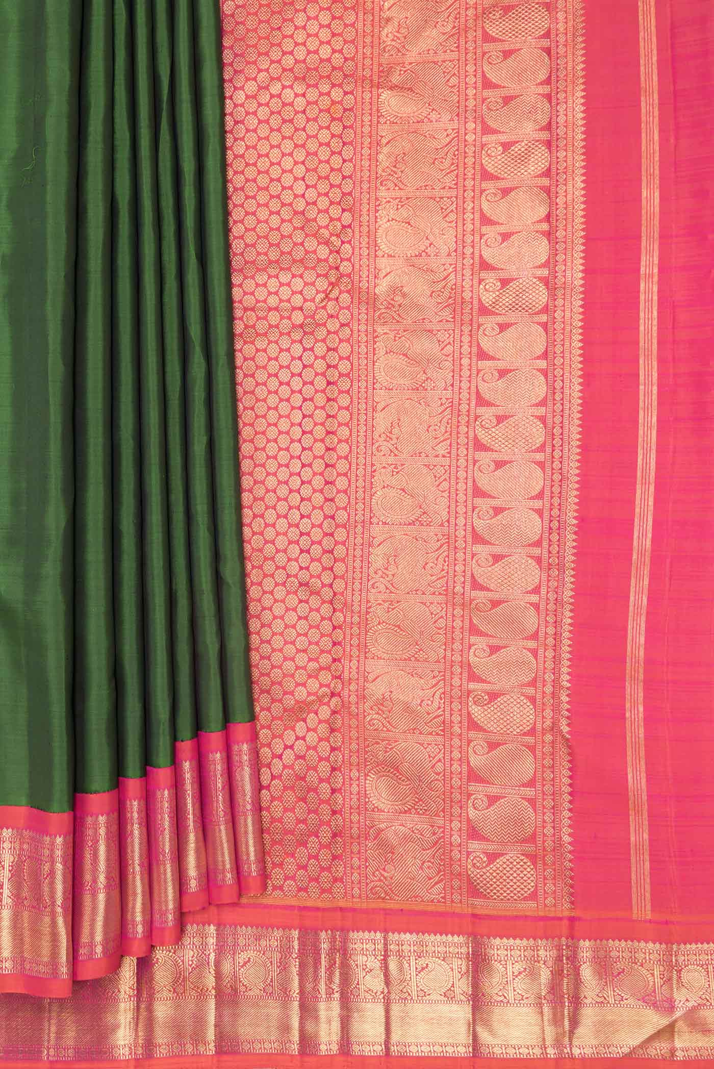 pleats pallu