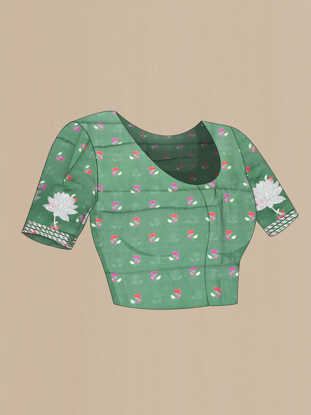 blouse closeup