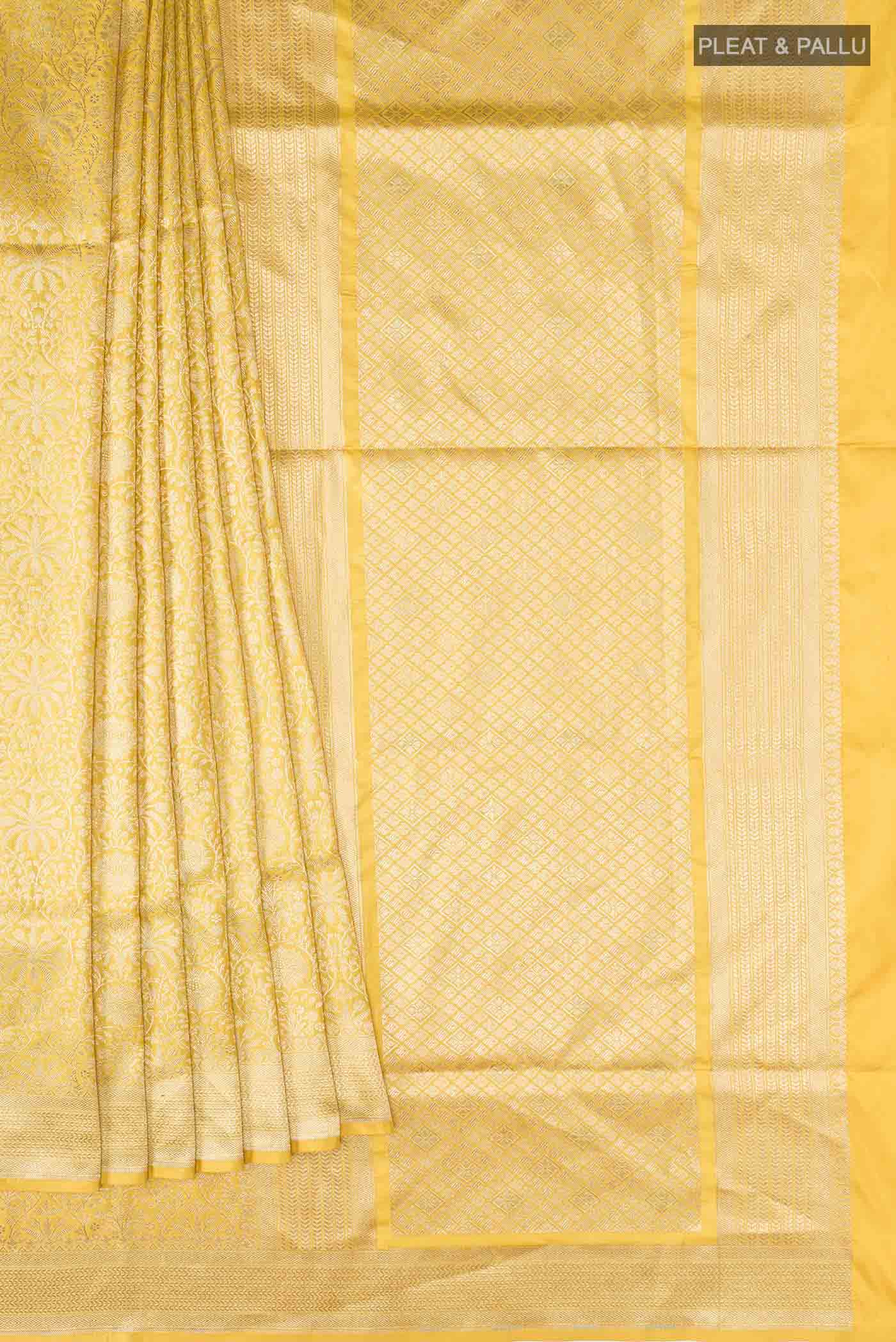 pleats pallu