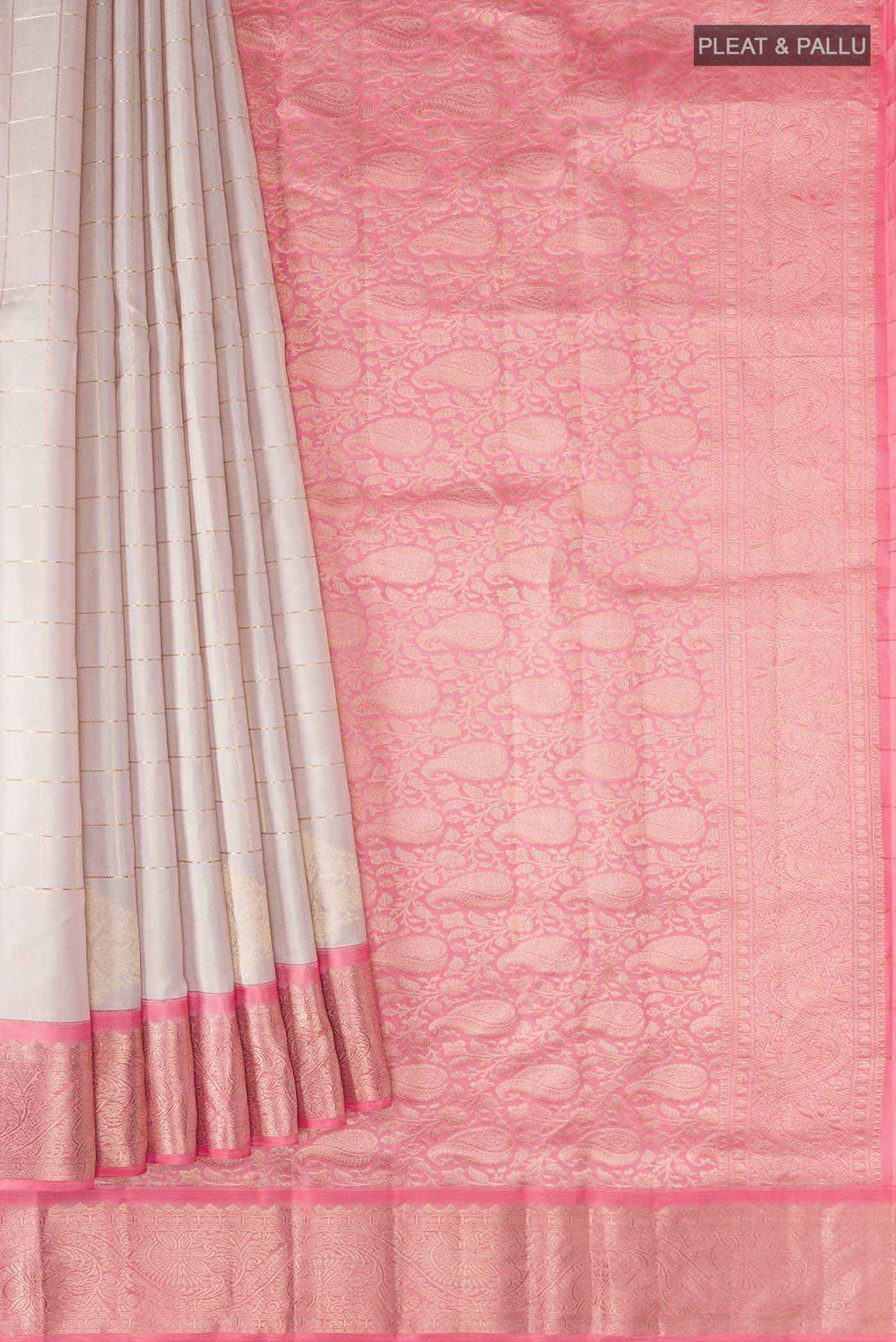 pleats pallu