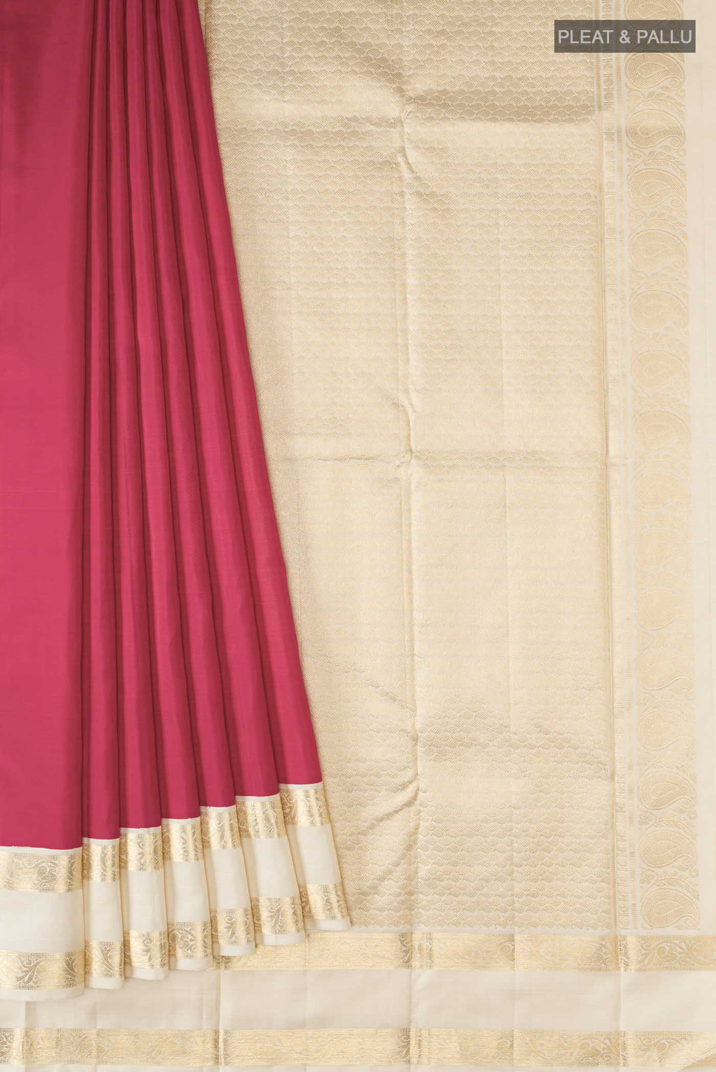 pleats pallu