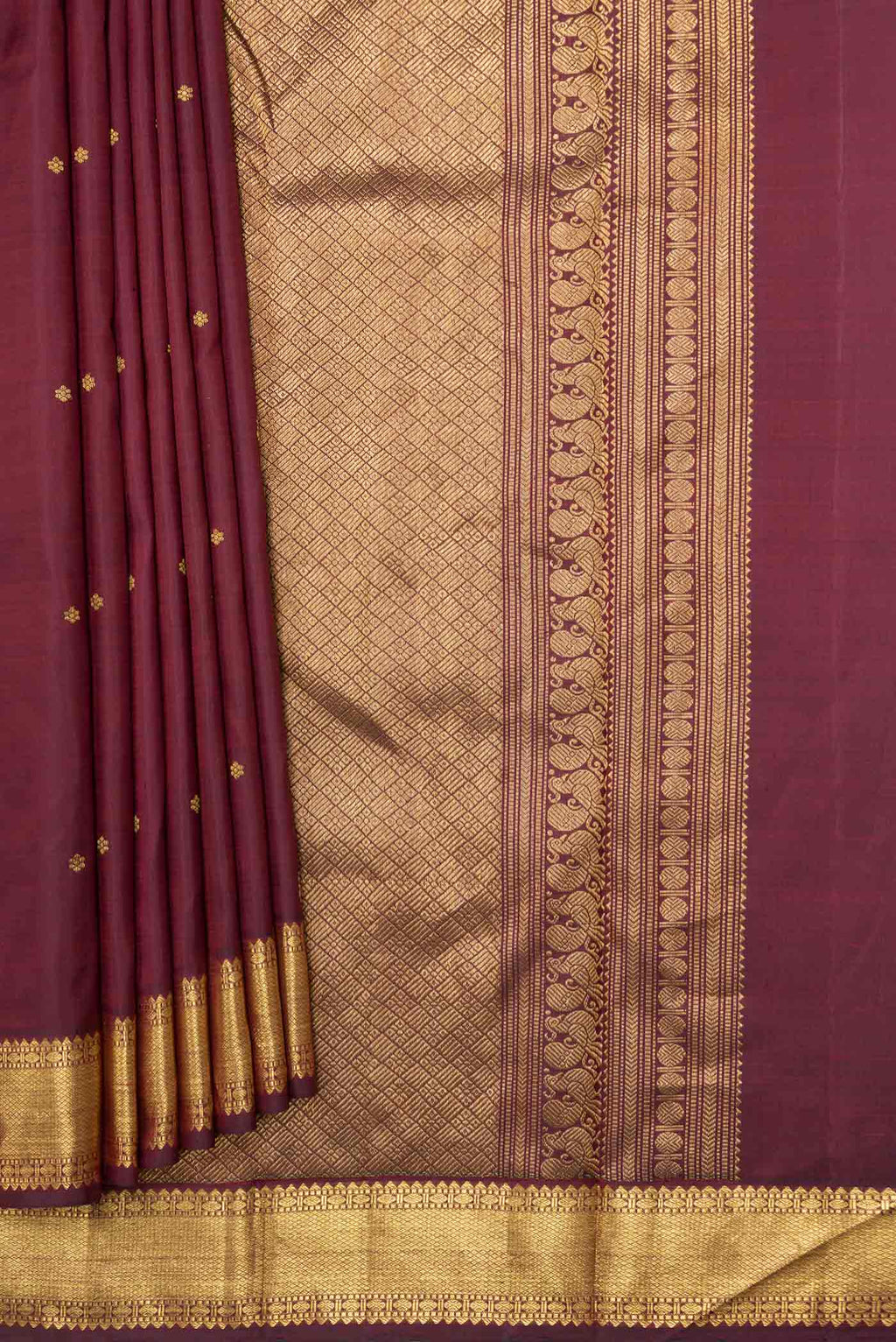 pleats pallu
