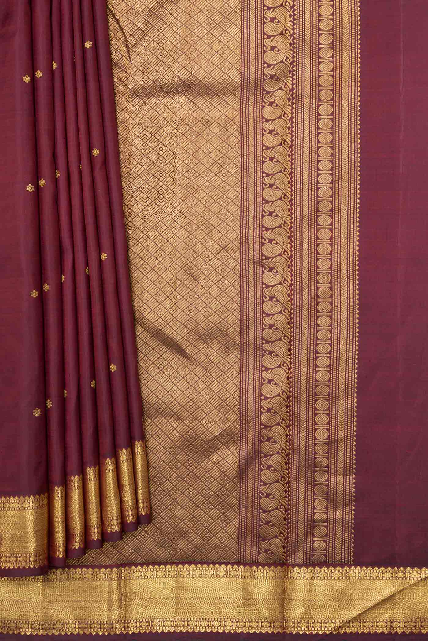 pleats pallu