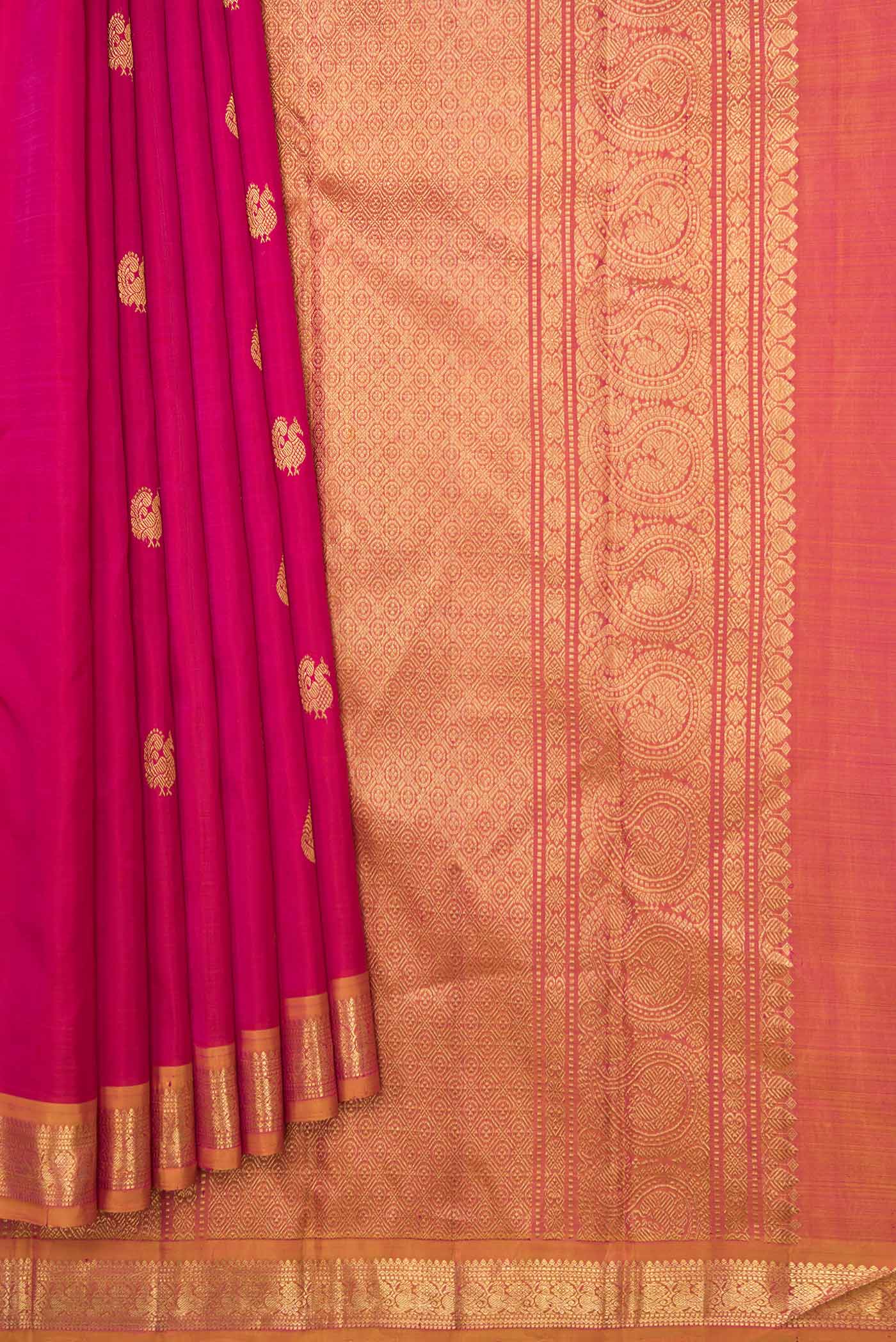 pleats pallu
